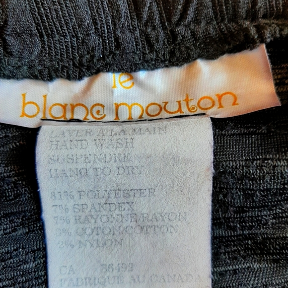 Unique and textured black skirt for women - Size: L - Picture 8 of 12